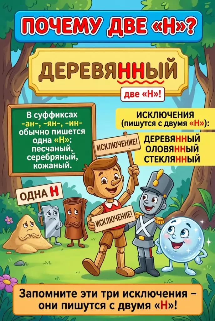 «Деревянный» или «деревяный» правило