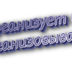 Организует и организовывает